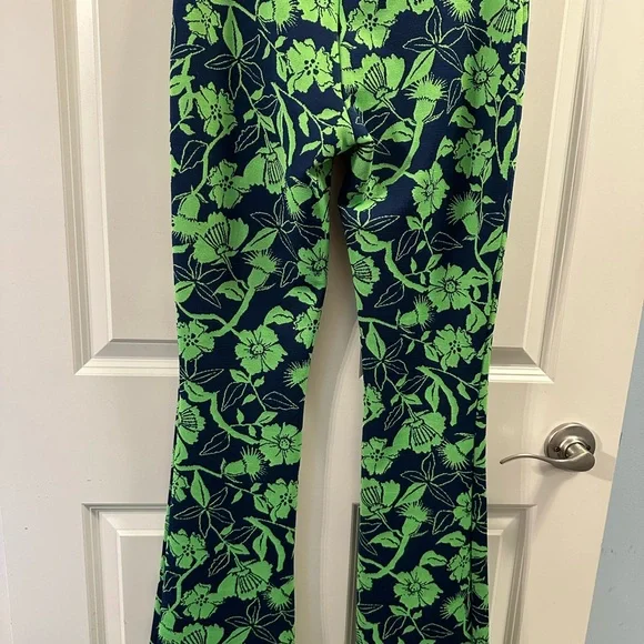 ZARA|Jacquard Pull On Flare Pants|Vintage - Picture 2 of 5